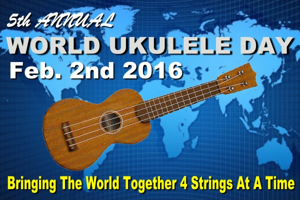 5th Annual World Ukulele Day Poster
