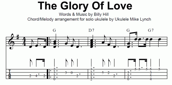 glory of love 1
